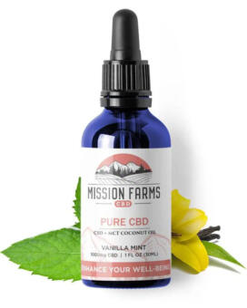Pure CBD Oil from Mission Farms CBD