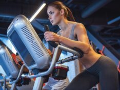Elliptical machine workout