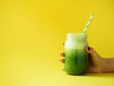 Making green juice