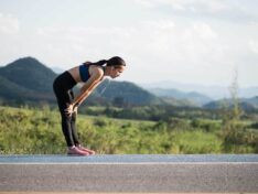 Running proper breathing