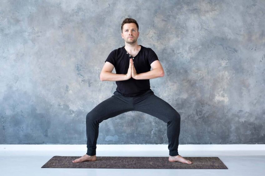 Goddess Pose Yoga