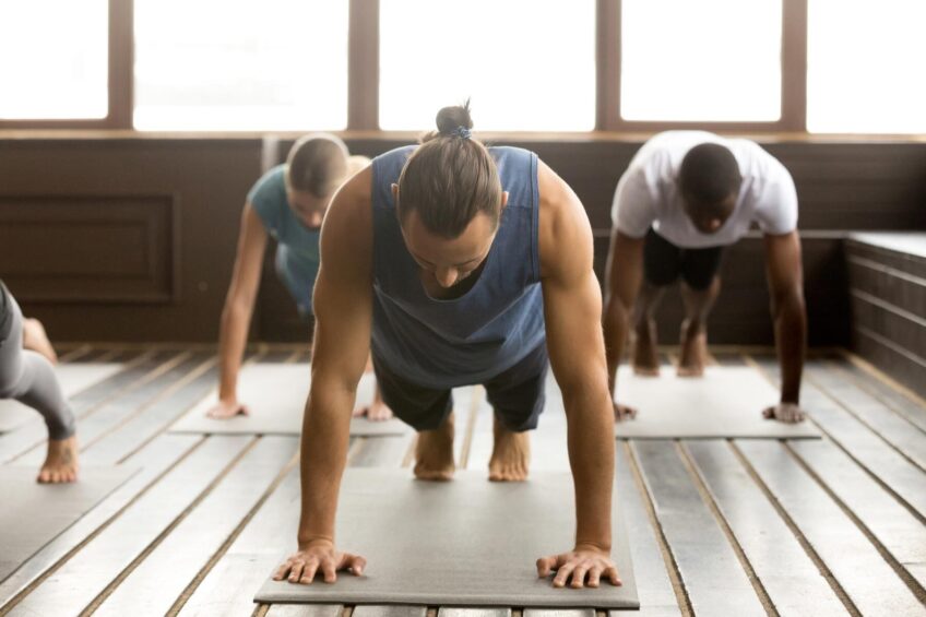 plank pose yoga