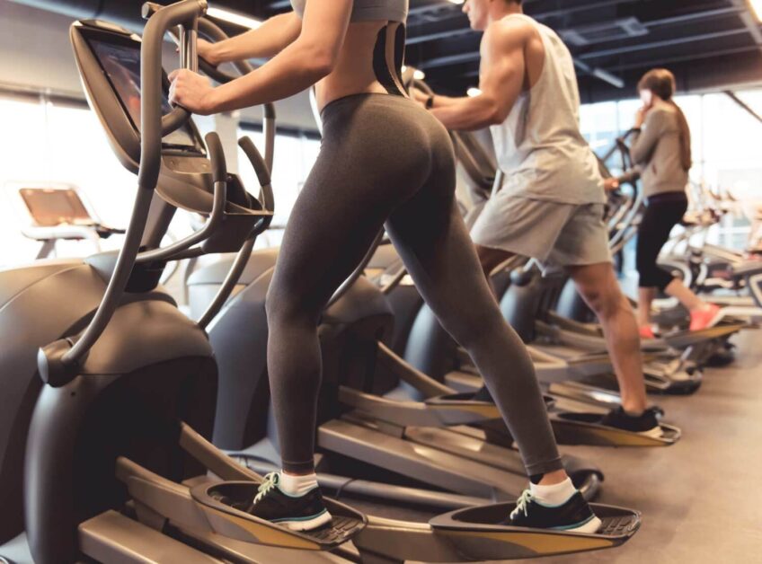 elliptical glutes workout