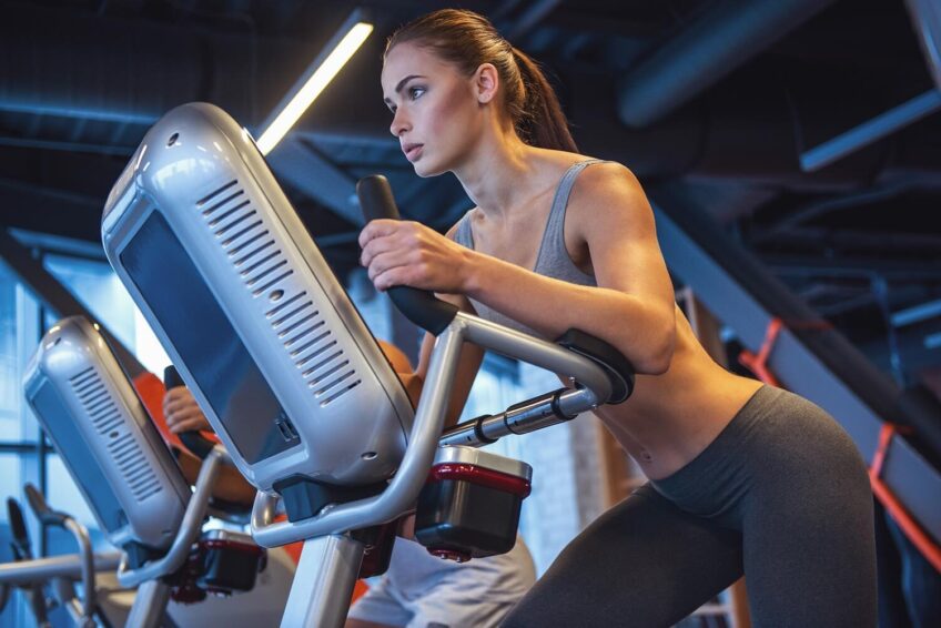 Elliptical machine workout