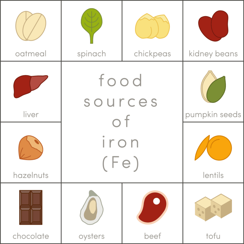 iron sources food