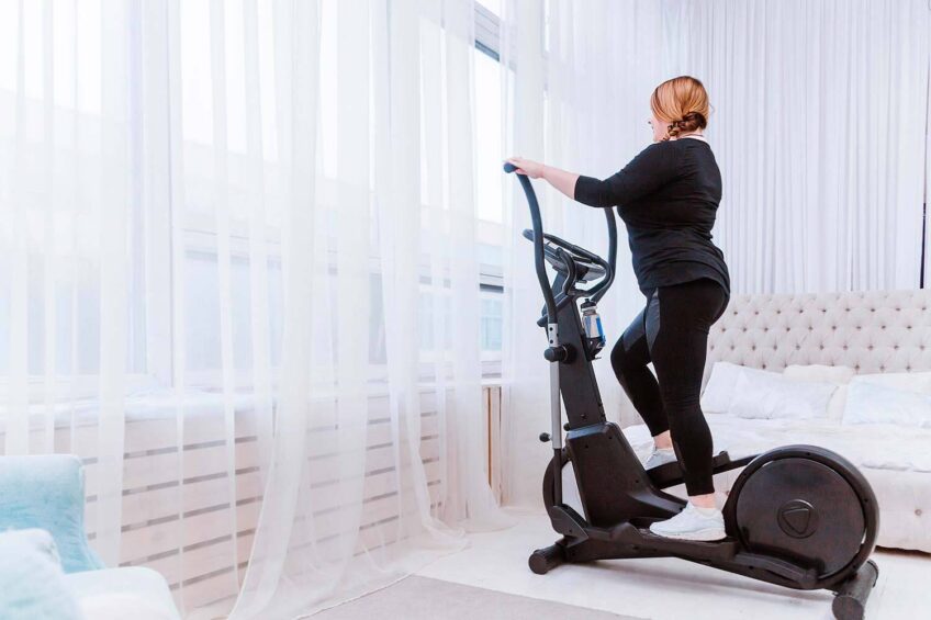 losing weight elliptical