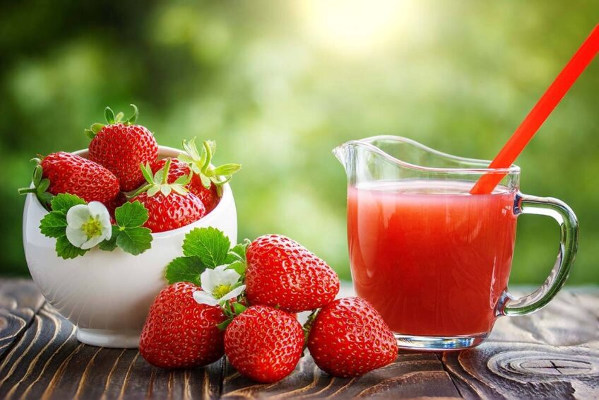strawberry green juice recipe