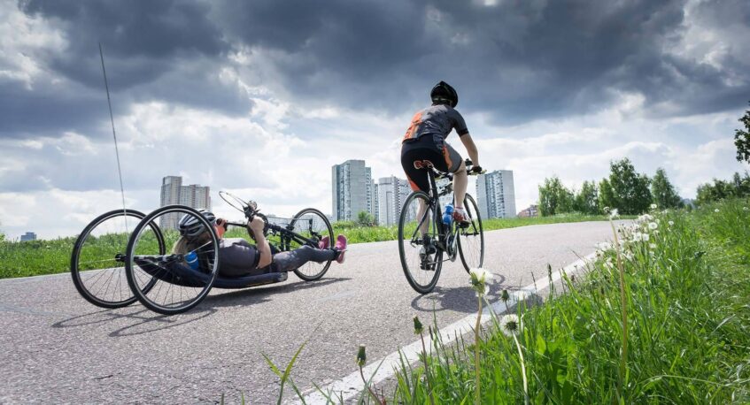 Upright vs recumbent bicycles